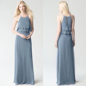 Jenny Yoo Bridesmaid Dress- Charlie in Bluebell